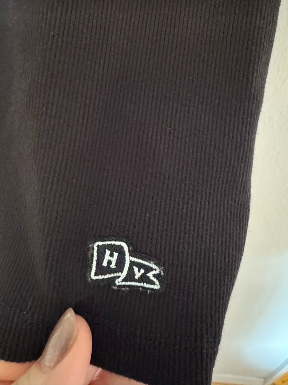 Hype and Vice Oregon State MVP Tank Top Black Embroidered Ribbed XL EUC - Picture 7 of 8